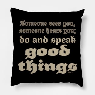 Good Things-plain Pillow