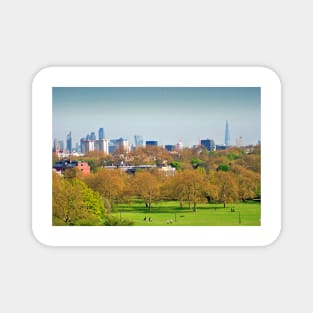 London Skyline Cityscape Primrose Hill Magnet