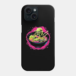 Zombie Ramen Apocalypse | Cool Japanese Ramen Noodle #8 Phone Case