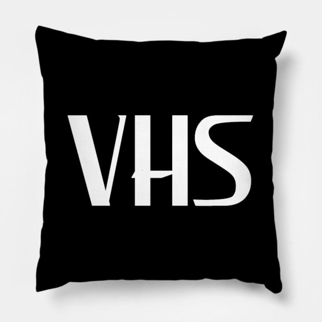 VHS Logo Pillow by Sudburied