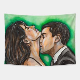 Anastasia Steele and Christian Grey Tapestry