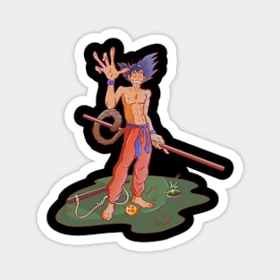 Dragon ball son goku Magnet