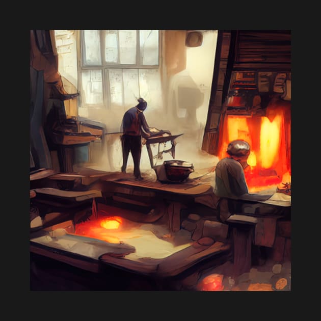 Blacksmith | Comics Style by ComicsFactory