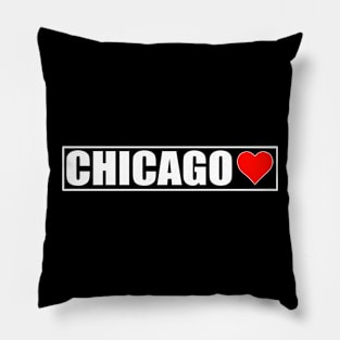 I Love Chicago - Chicago City Pillow