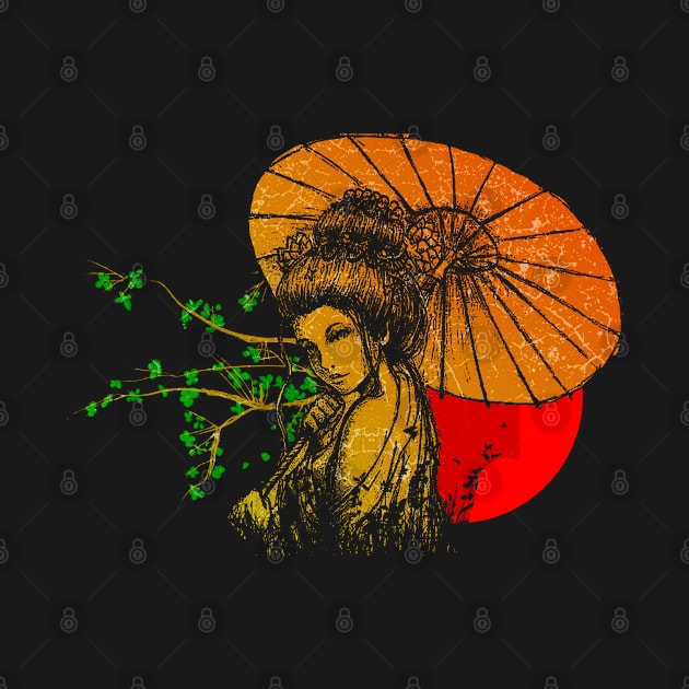 Japanese Geisha by Mila46