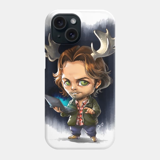 Moose Sam Phone Case by GioGui