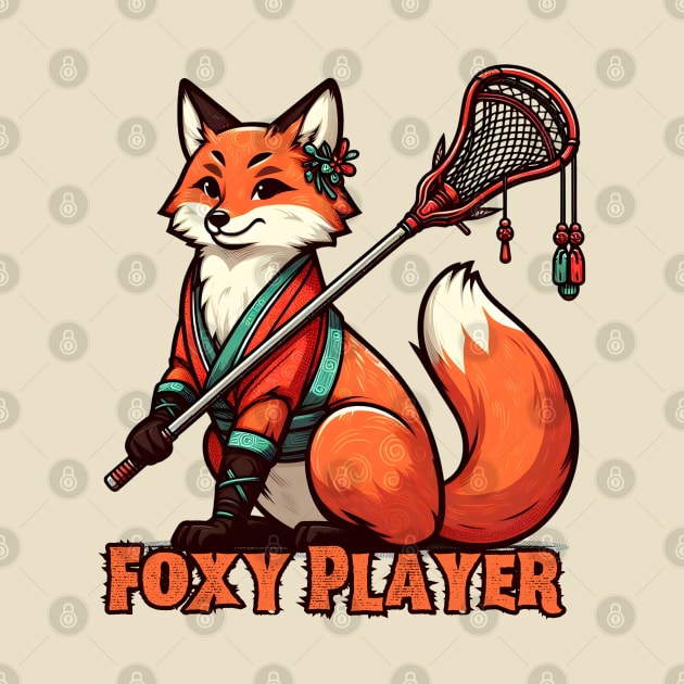 Lacrosse wolf by Japanese Fever