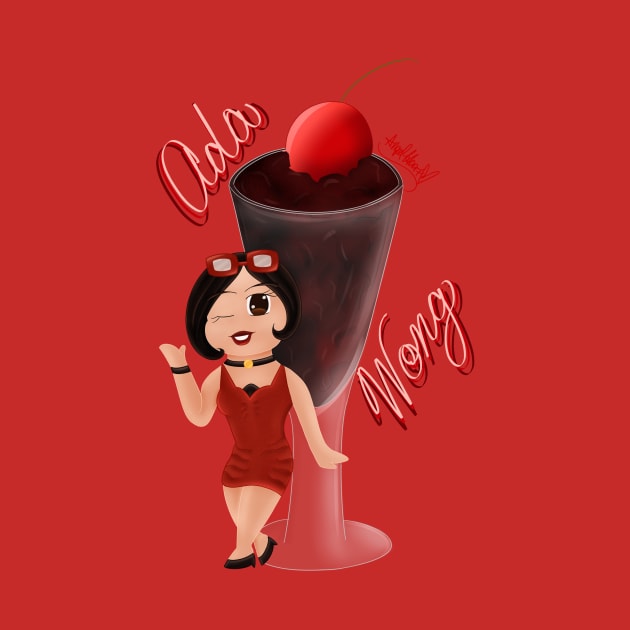 Ada Wong Slushie by AngelHeartArt