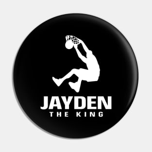 Jayden Custom Player Basketball Your Name The King Pin