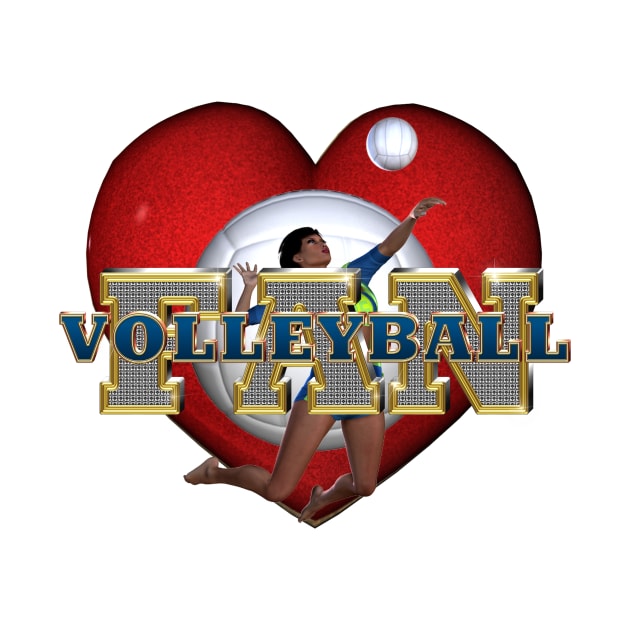 I Heart Volleyball by teepossible