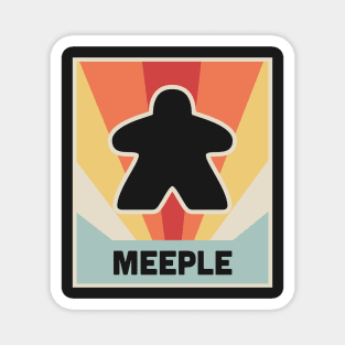 Vintage MEEPLE Boardgame Design Magnet