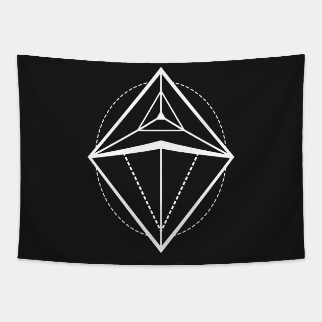 Sacred Geometry Tapestry by sacredshirts