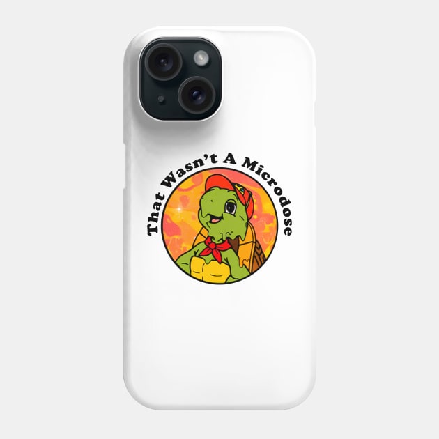 Micro Turtle Phone Case by TrikoGifts