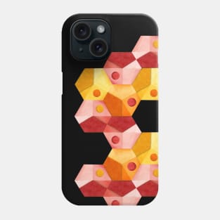 Modern Minimalist Hexagons Phone Case