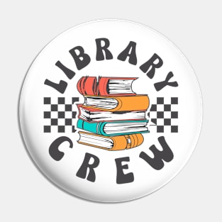 Bookworms Unite! (The Library Crew) Pin