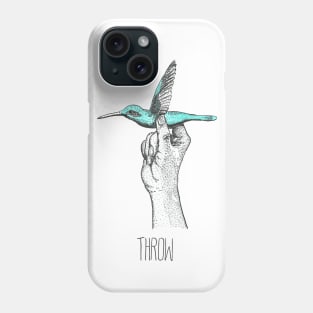 Humming bird dart Phone Case