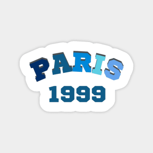 Paris 1999 Magnet