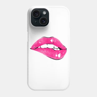 Sexy Pink lips Phone Case