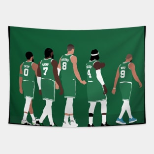 BOSTON CELTICS STARTERS Tapestry