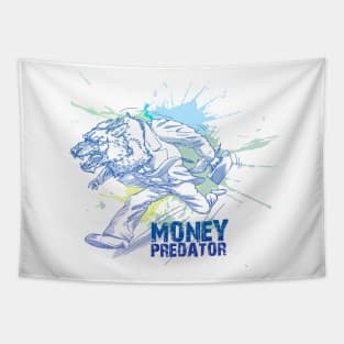 Money Predator Tapestry