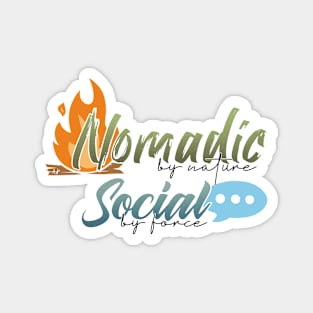 Social Nomad Magnet