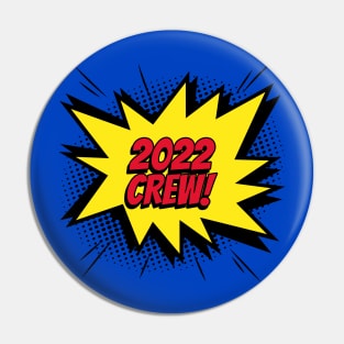 2022 crew comic kapow style artwork Pin