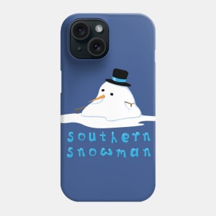 Southern Snowman Phone Case