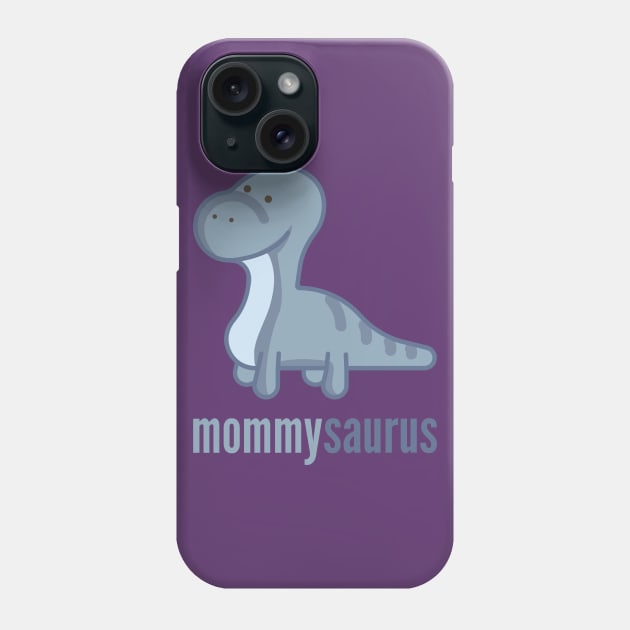 Mommysaurus Shirt Dinosaur Family Shirt Set Phone Case by DoggyStyles