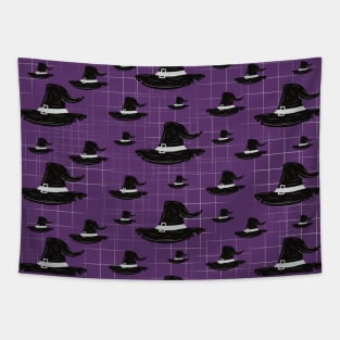 Witch black hat Tapestry