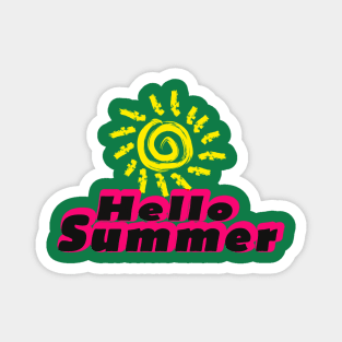 hello summer Magnet