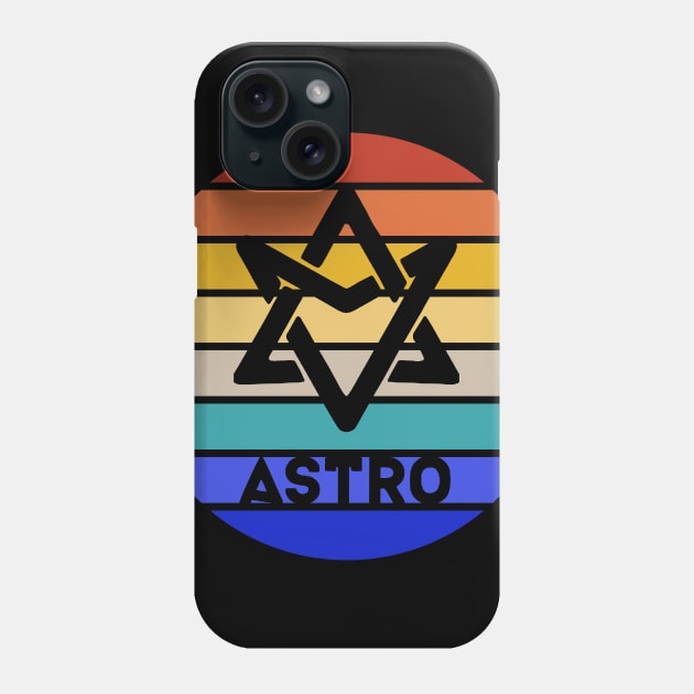 Astro Vintage Phone Case by hallyupunch