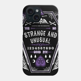 Strange and Unusual - Vintage Distressed Goth - Coffin Phone Case