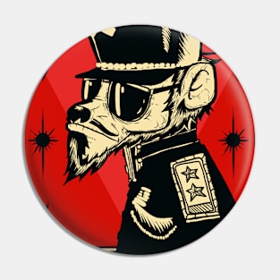 Animal Propaganda Pin