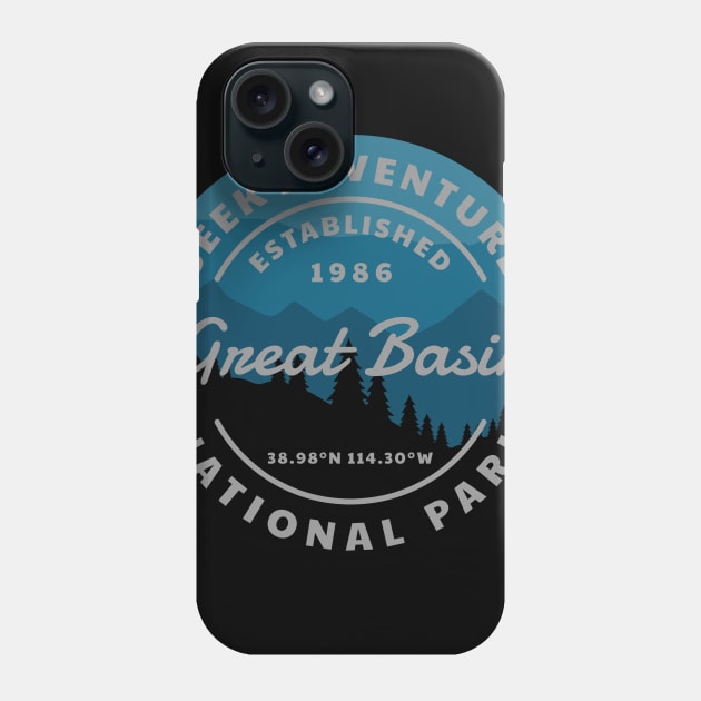 Great Basin National Park Retro Phone Case by roamfree