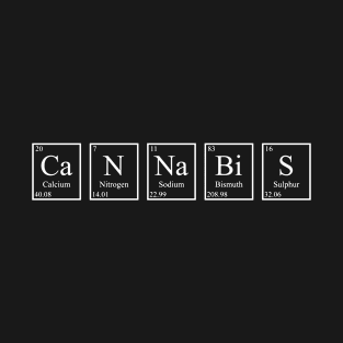 Cannabis - Periodic Table T-Shirt