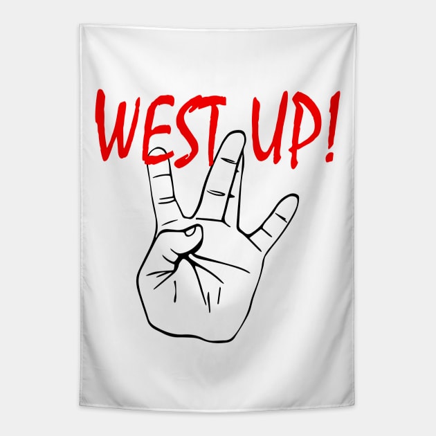 WS UP! Tapestry by undergroundART