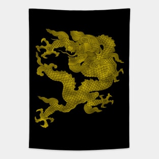 Golden Dragon Tapestry