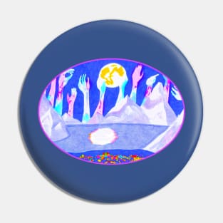 Angel's City in Blue Pin