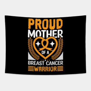 Mother with daughter with breast cancer Tapestry