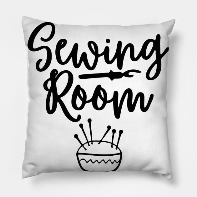 Sewing Room Pillow by JAFARSODIK