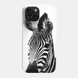 Black and White Zebra Phone Case