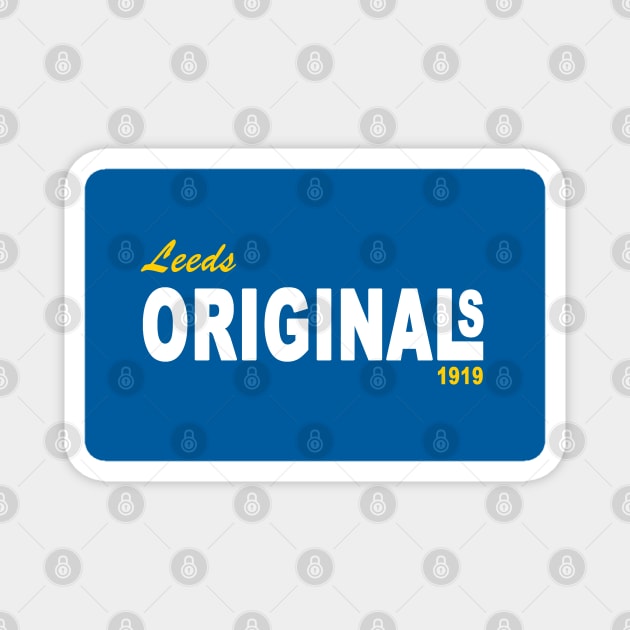 Leeds Originals Magnet by Confusion101
