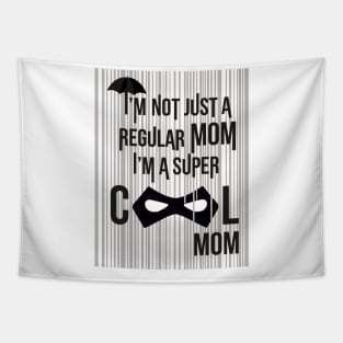 Super Cool Mom Umbrella Academy design Tapestry