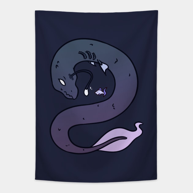 Sea Monster Tapestry by BirdPresident