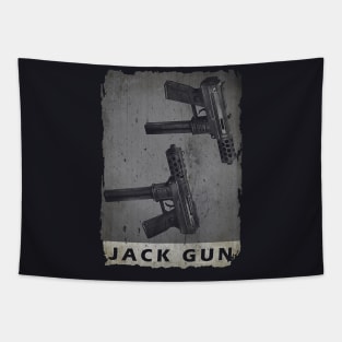 Jack Burton Gun Tapestry