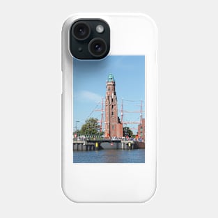 New port with Simon Loschen light tower at Sail 2015, Bremerhaven Phone Case