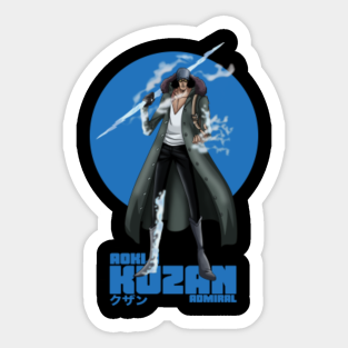 Aokiji Stickers Teepublic