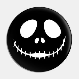 Spooky face Pin