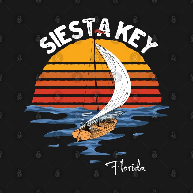 Vintage Siesta Key Florida FL Souvenir by USProudness