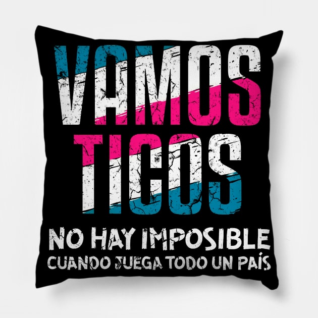 Vamos Ticos Pillow by BY TRENDING SYAIF